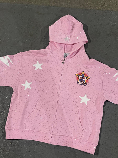 "SUPERSTAR" HOODIE - (PINK)
