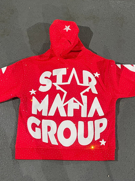 "SUPERSTAR" HOODIE - (RED)