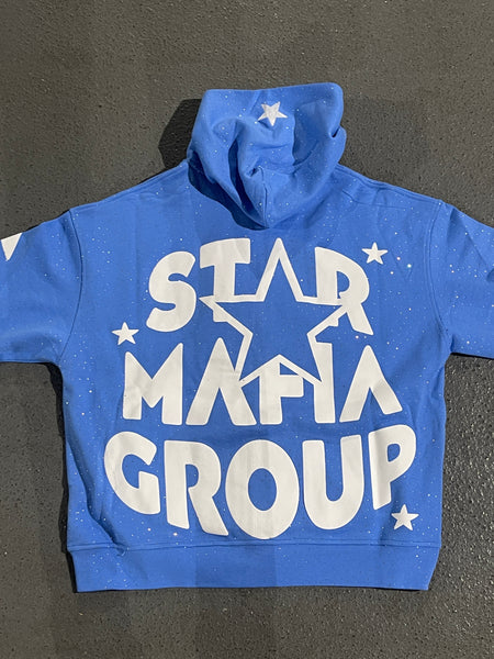 "SUPERSTAR" HOODIE - (BLUE)
