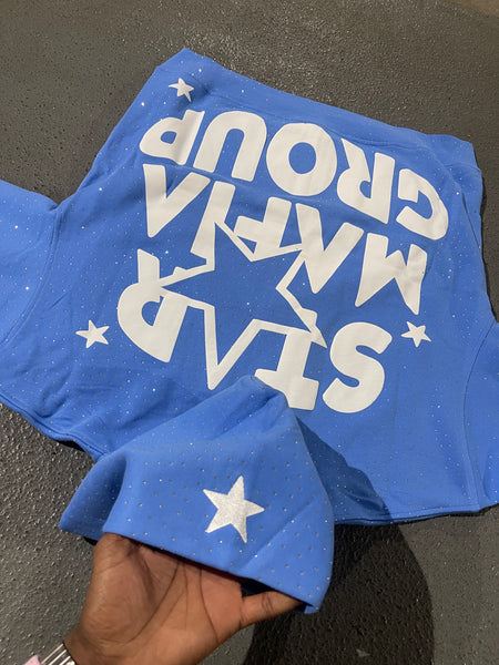 "SUPERSTAR" HOODIE - (BLUE)