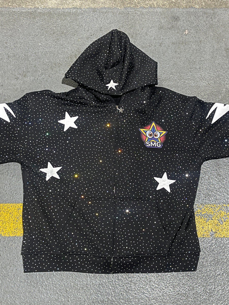 "SUPERSTAR" HOODIE - (BLACK)