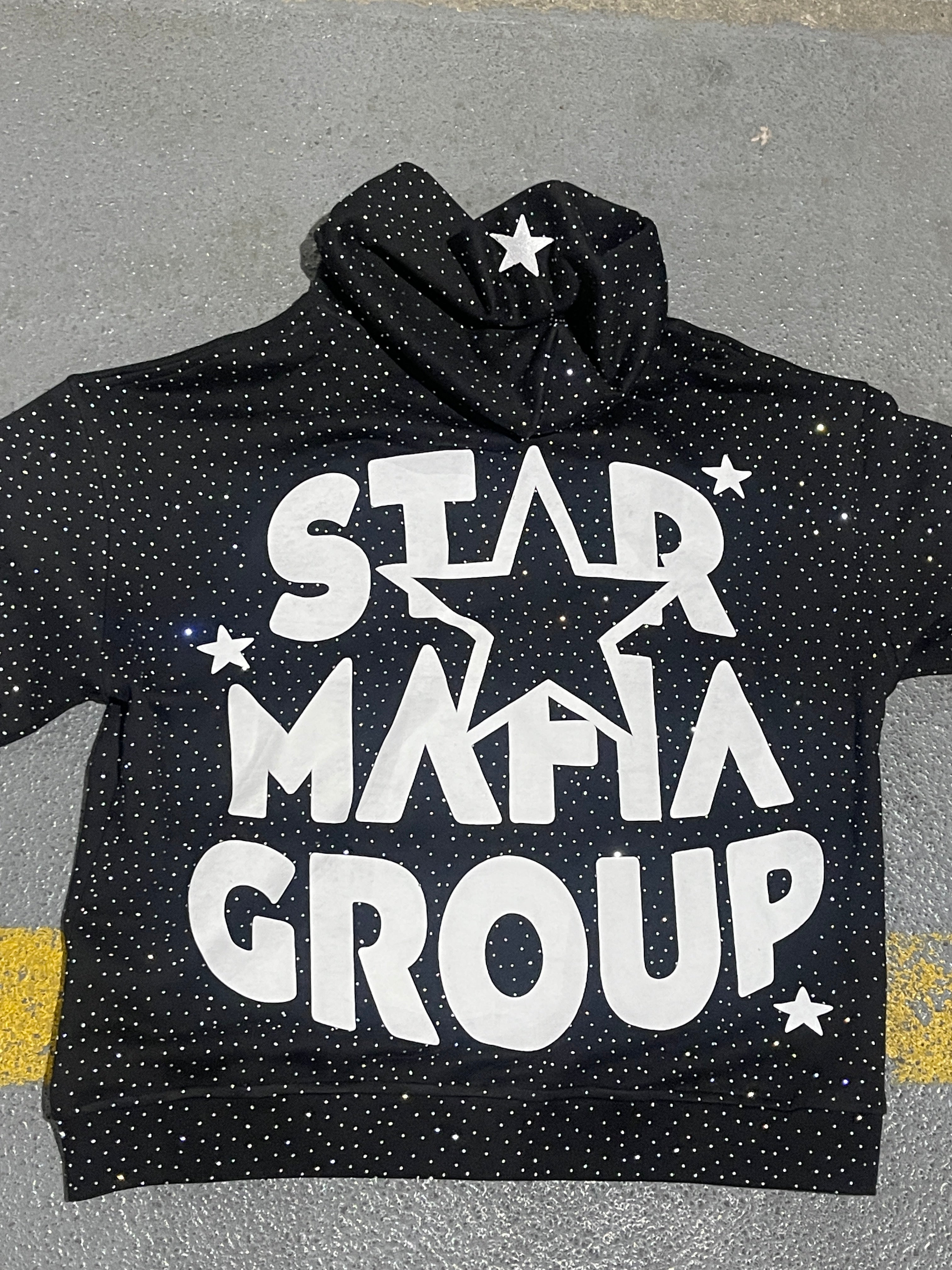 "SUPERSTAR" HOODIE - (BLACK)