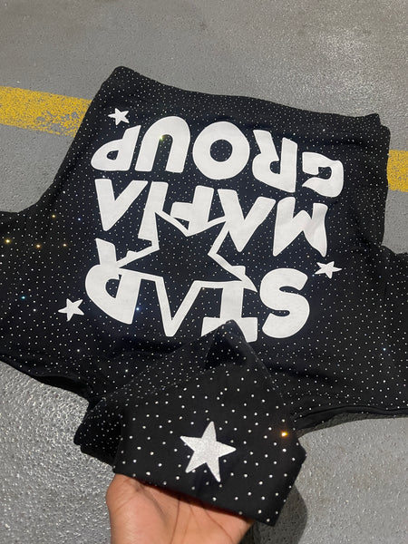 "SUPERSTAR" HOODIE - (BLACK)